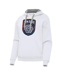 Antigua Women's White San Diego Fc Victory Pullover Hoodie