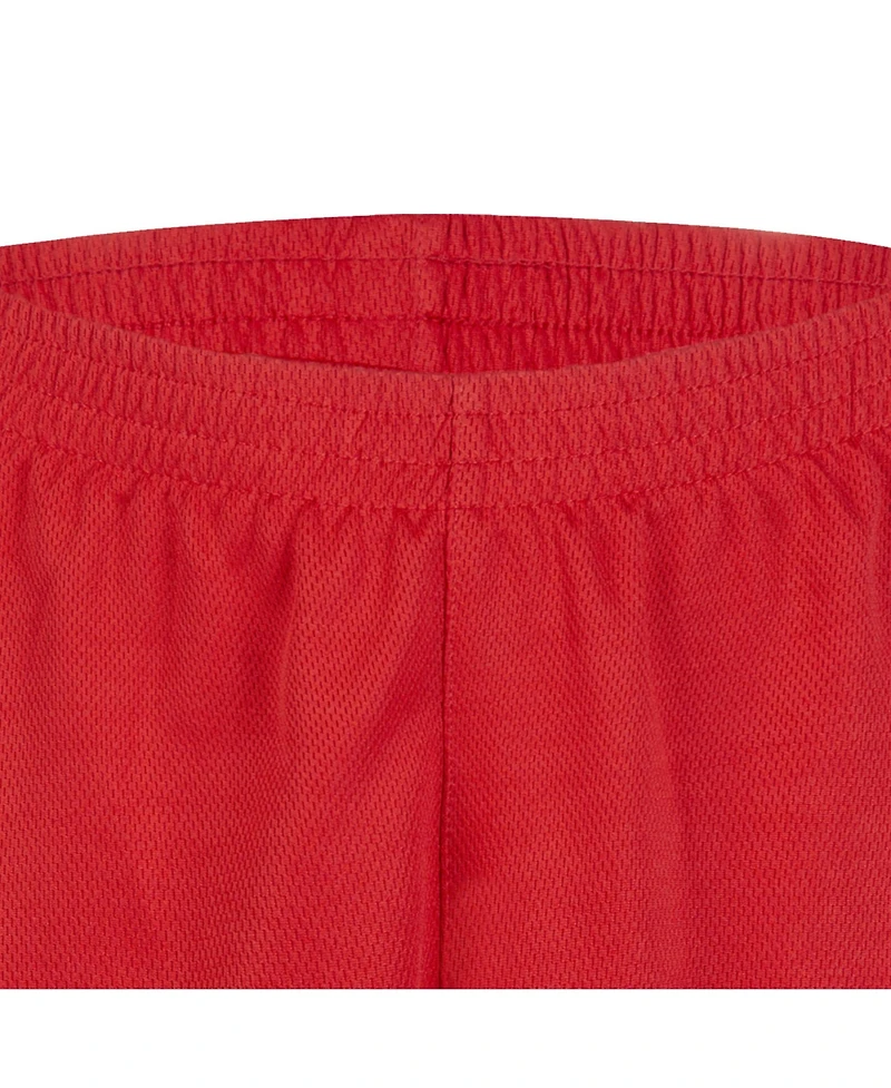 Nike 3BRAND by Russell Wilson Big Boys and Girls Red Badge Shorts
