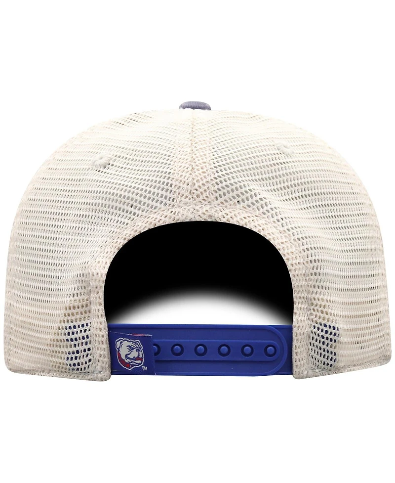 Top of the World Men's Royal/Red Louisiana Tech Bulldogs Off Road Adjustable Trucker Hat