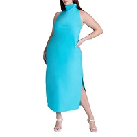 Eloquii Women's High Neck Dress