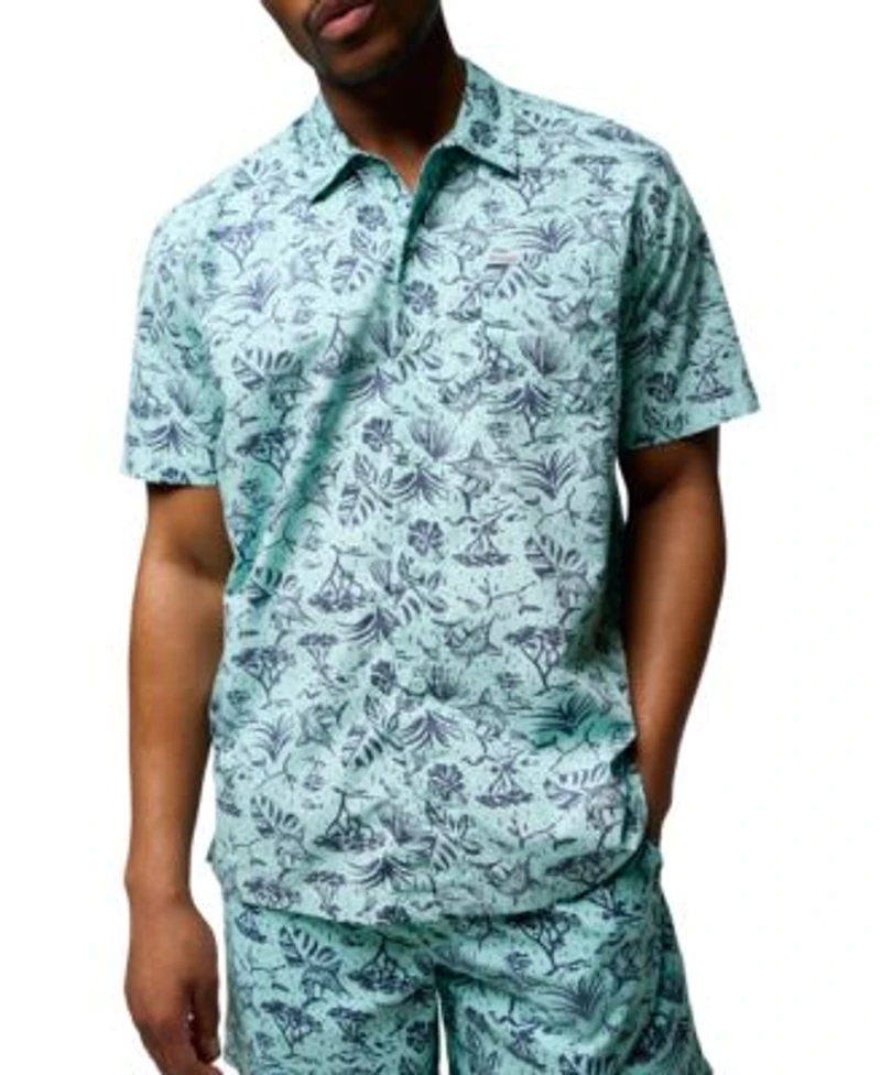 Columbia Mens Trollers Best Short Sleeve Shirt With Matching Super Backcast Ii Water Short