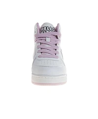 Hello Kitty Little and Big Girls Lace Up High Top Sneakers