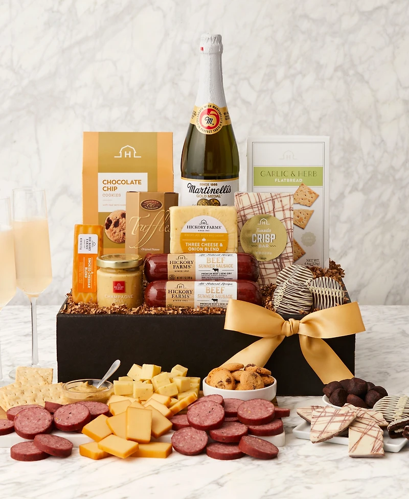Hickory Farms Sparkling Celebration Gourmet Gift Box