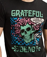 Lucky Brand Men's Grateful Dead Neon T-Shirt