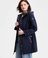 Michael Kors Women's Hooded Anorak Softshell Coat