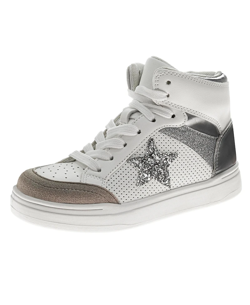 Kensie Girl Little and Big Girls High Top Sneakers