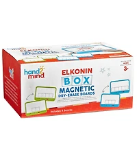 Hand2Mind Elkonin Box Magnetic Dry-Erase Board Set