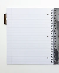 Pukka Pads Metallic Green Letter Sized Subject Divider Notebook, Pack of 3