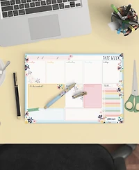 Pukka Pads Weekly Ditzy Floral Planner Pad, Pack 6