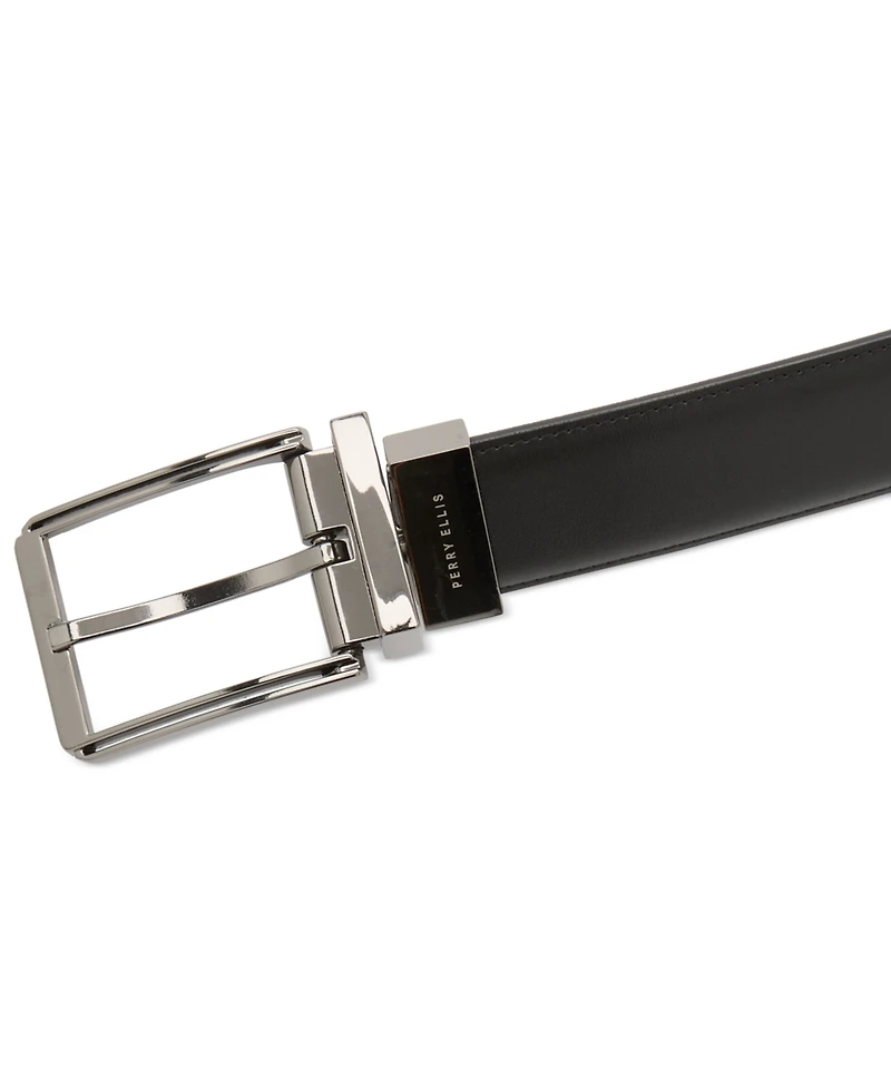 Perry Ellis Portfolio Men's Sleepy Hollow Reversible Belt