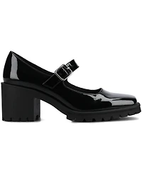 Journee Collection Women's Gladys Square Toe Mary Jane Pumps