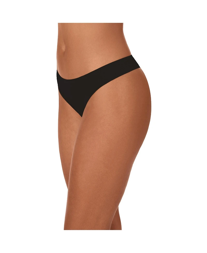 Dkny Women's Litewear Cut Anywear Thong Underwear 3 Pack