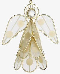 Holiday Lane Blessed Gold-Tone Angel Ornament, Macy's Exclusive