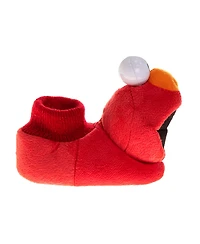 Sesame Street Toddler Boys and Girls Happy Elmo Dual Sizes Slippers