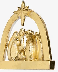 Holiday Lane Blessed Arched Nativity Scene Ornament, Macy's Exclusive