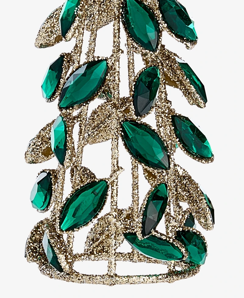 Holiday Lane Gilded Glamour Iron Gem Christmas Tree Ornament, Macy's Exclusive