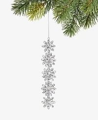 Holiday Lane Jeweled Classics Snowflake Cluster Ornament, Macy's Exclusive