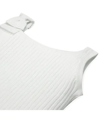 Hope & Henry Girls Sleeveless Sweater Tank with Bow