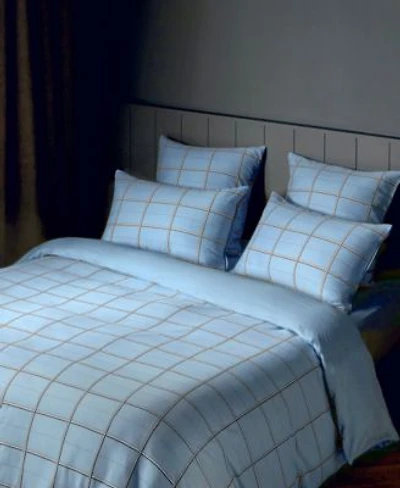 Boss Home By Hugo Boss Check Duvet Cover Set