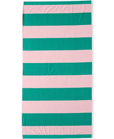 Lands' End Cabana Stripe Beach Towel