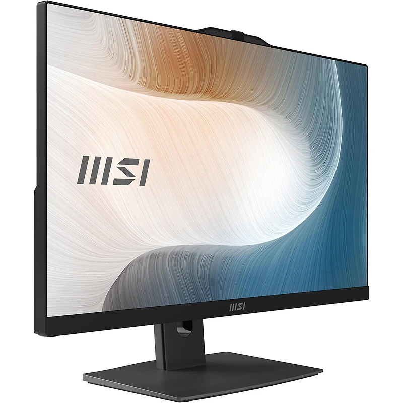Msi Modern AM242TP 1M-1098US 23.8" Full Hd All-In-One Touchscreen Desktop Computer, Intel Core 3-100U 1.2GHz, 8GB Ram, 512GB Ssd, Windows 11 Pro,
