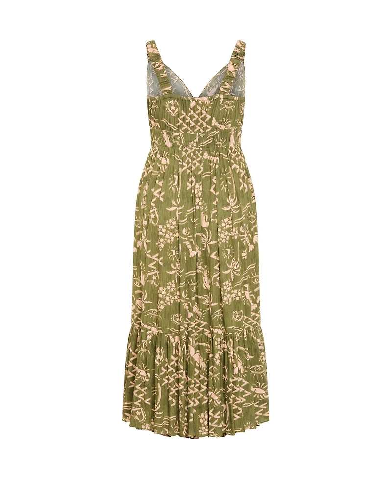 City Chic Plus Vacay Maxi Dress