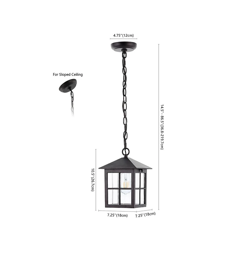 Penryn 7.25" Outdoor Pendant