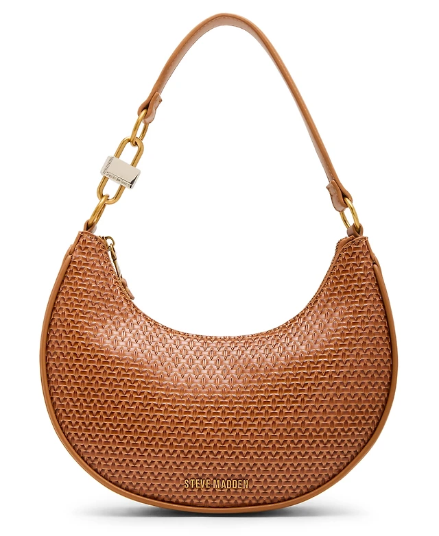 Steve Madden Lohan-w Embossed Woven Small Hobo Bag MainPlace Mall