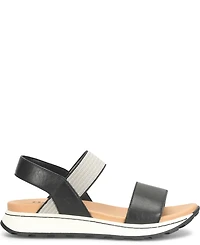 Born Women's Mimi Round Toe Wedge Sandals