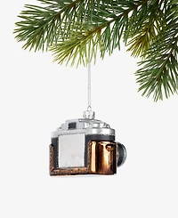 Holiday Lane Eclectic Charm Glass Camera Ornament. Macy's Exclusive