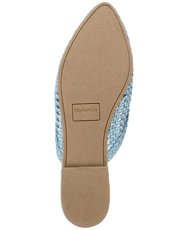 Style & Co Women's Novaa Woven Mules, Exclusively at Macy's