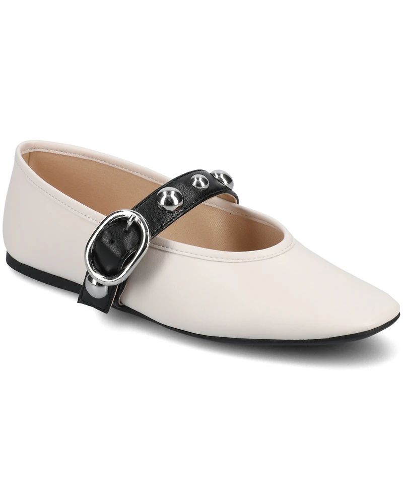 Journee Collection Women's Naveah Pointed Toe Ballet Flats