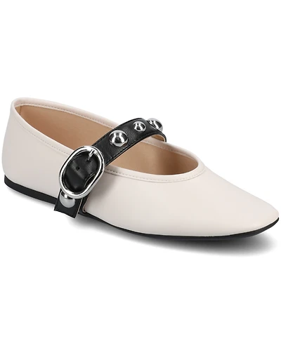 Journee Collection Women's Naveah Pointed Toe Ballet Flats