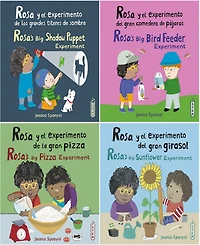 Child's Play Books Rosa's Workshop Set 1 & 2 Bilingual Spanish, English Books, Set of 8