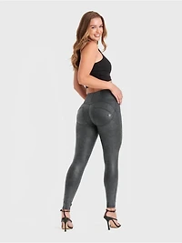 Freddy Women's Snake Skin High-Rise Sculpting Pants