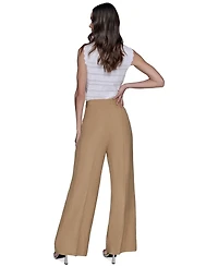 Karl Lagerfeld Paris Women's Linen-Blend Sailor Pants