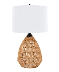 Lumisource 29" Rattan Congo Contemporary Table Lamp