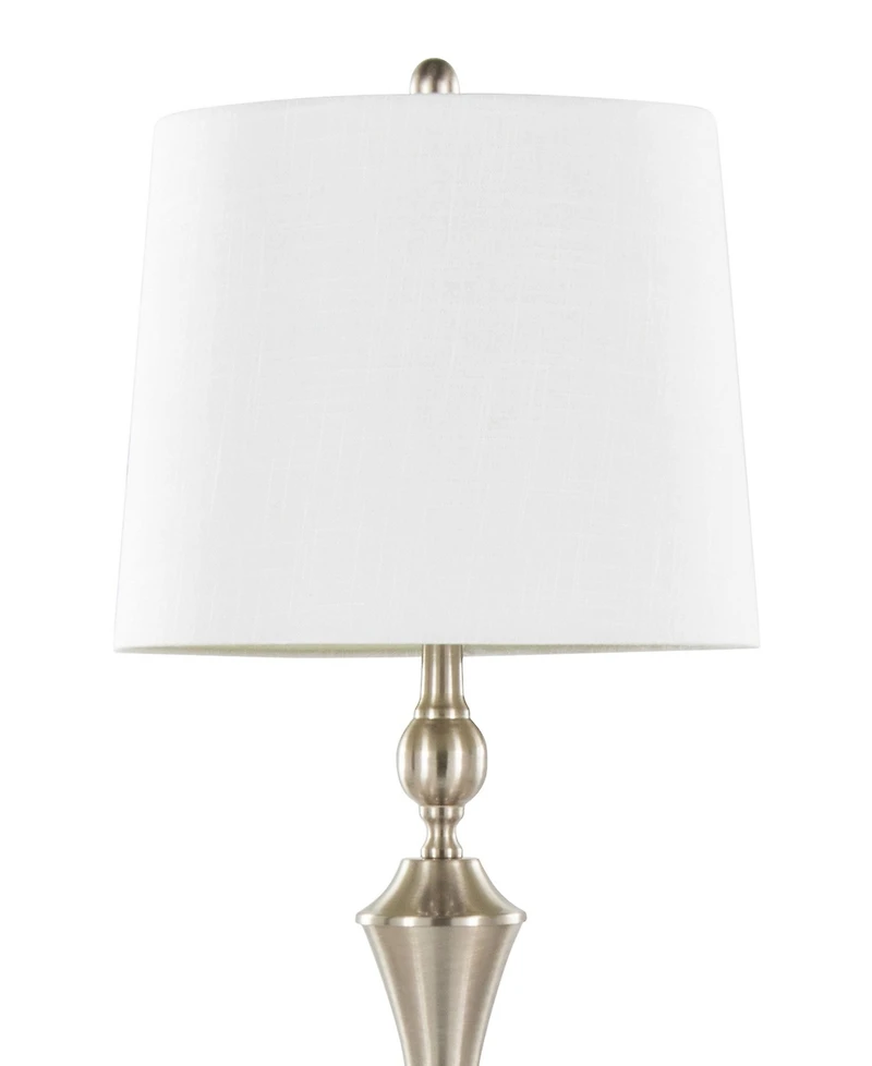 Lumisource 30" Metal Flint Table Lamp, Set of 2
