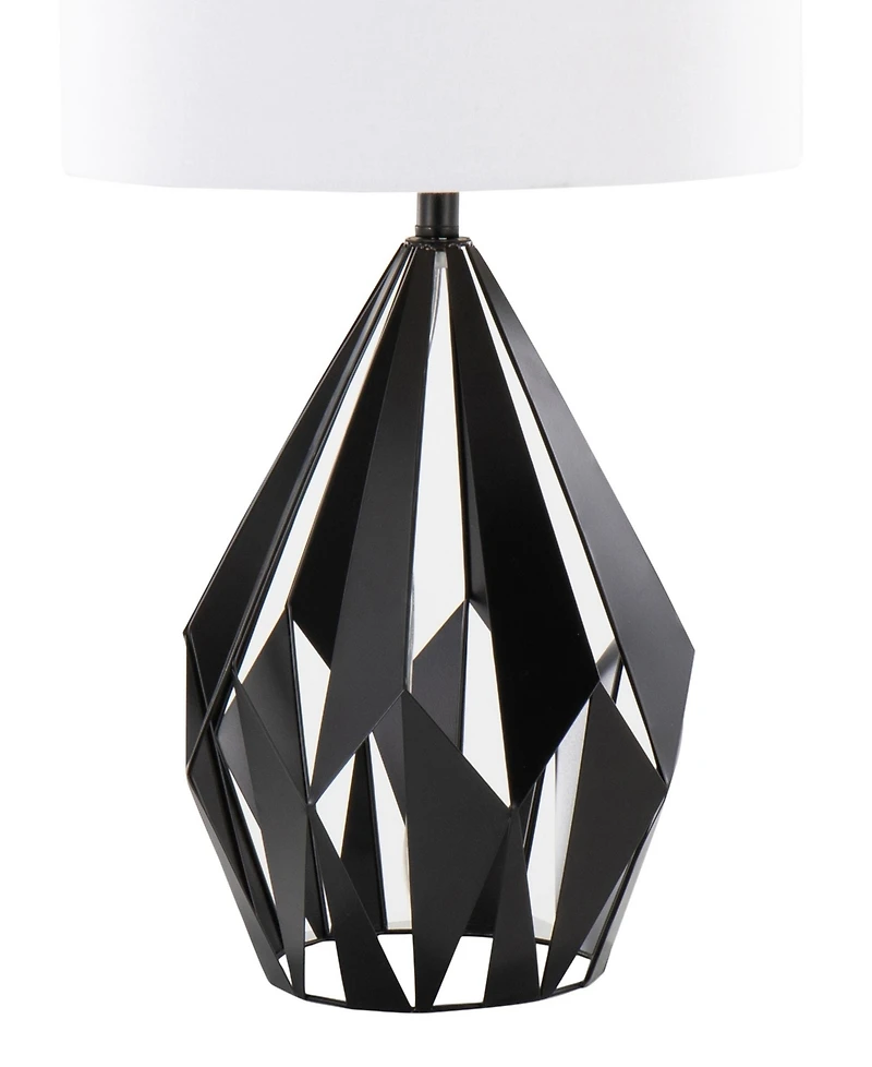 Lumisource 28" Metal Geome Tri Contemporary Table Lamp, Set of 2
