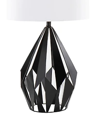 Lumisource 28" Metal Geome Tri Contemporary Table Lamp, Set of 2