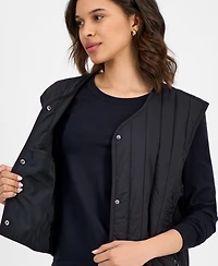 Rains Women's Stand-Collar Zip-Front Vest