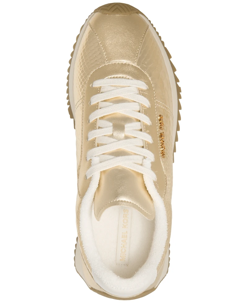 Michael Kors Women's Metallic Rhodes Trainer Sneakers