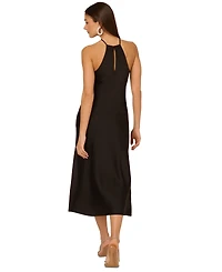 Adrianna Women's Stretch Satin Midi Dress