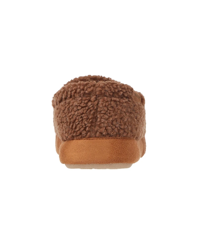 Isotoner Men's Berber Closed Back Slippers