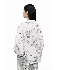 Nocturne Women's Flowy Patterned Shirt
