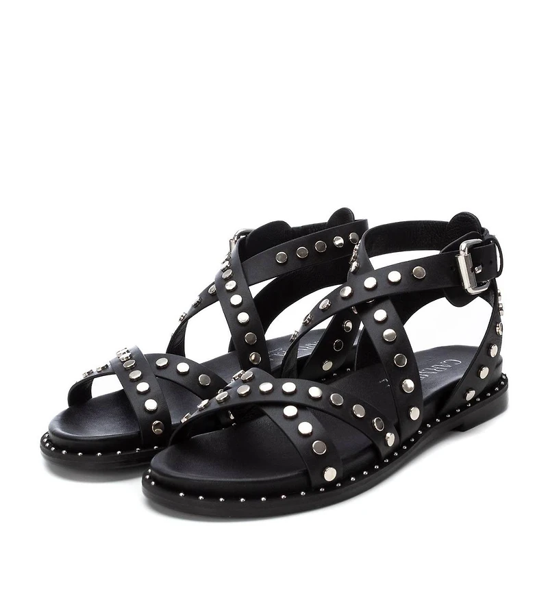 Carmela Leather Women's Fashion Sandals By Xti
