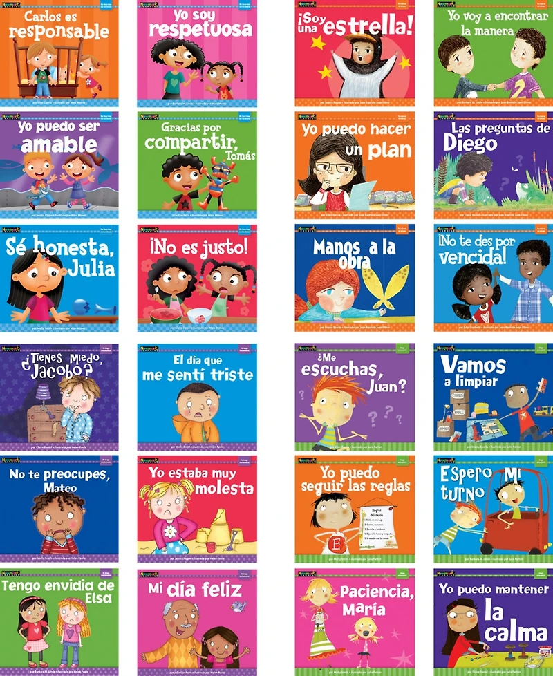 Newmark Learning MySELF Readers Spanish Books, Set of 24