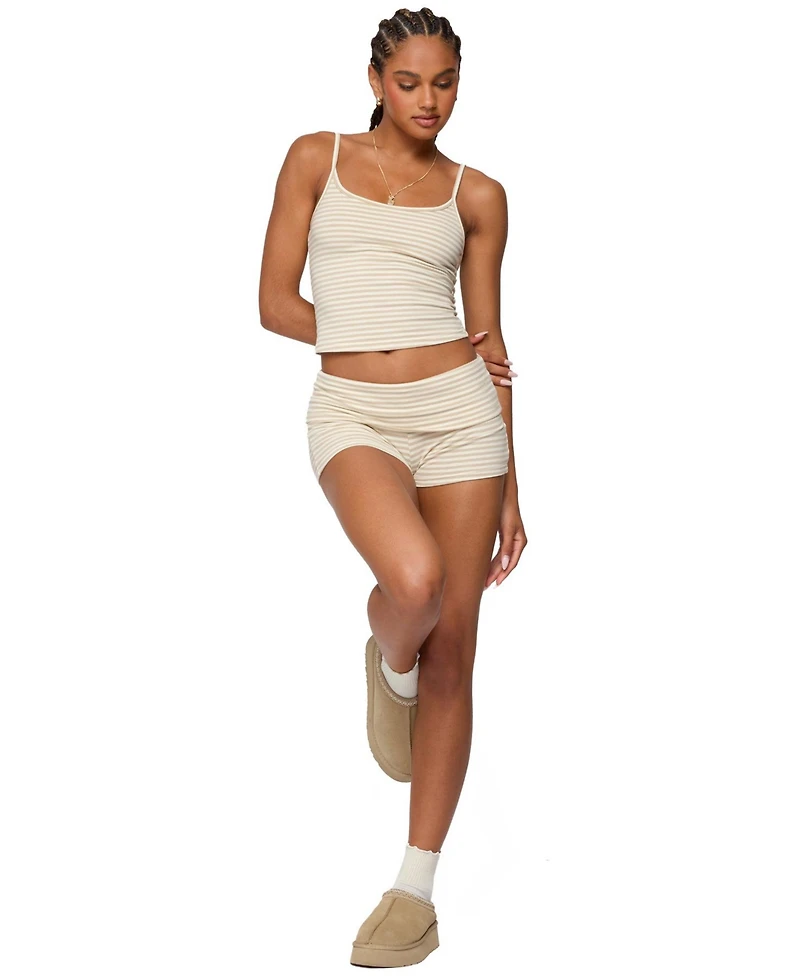 Edikted Women's Kodi Striped Tank Top