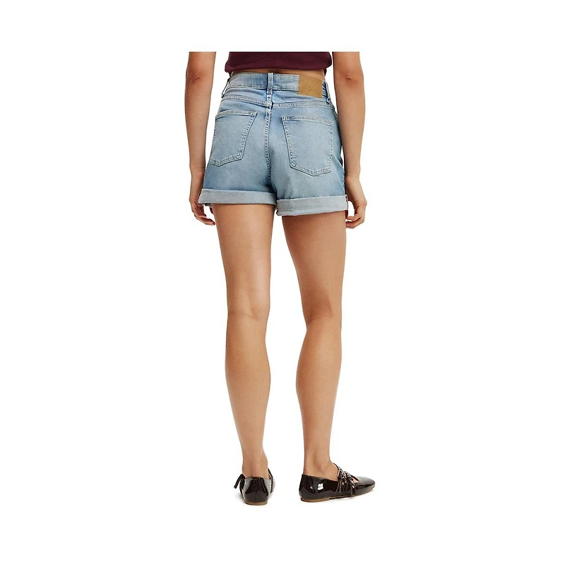 Cotton On Women's High Rise Micro Denim Short