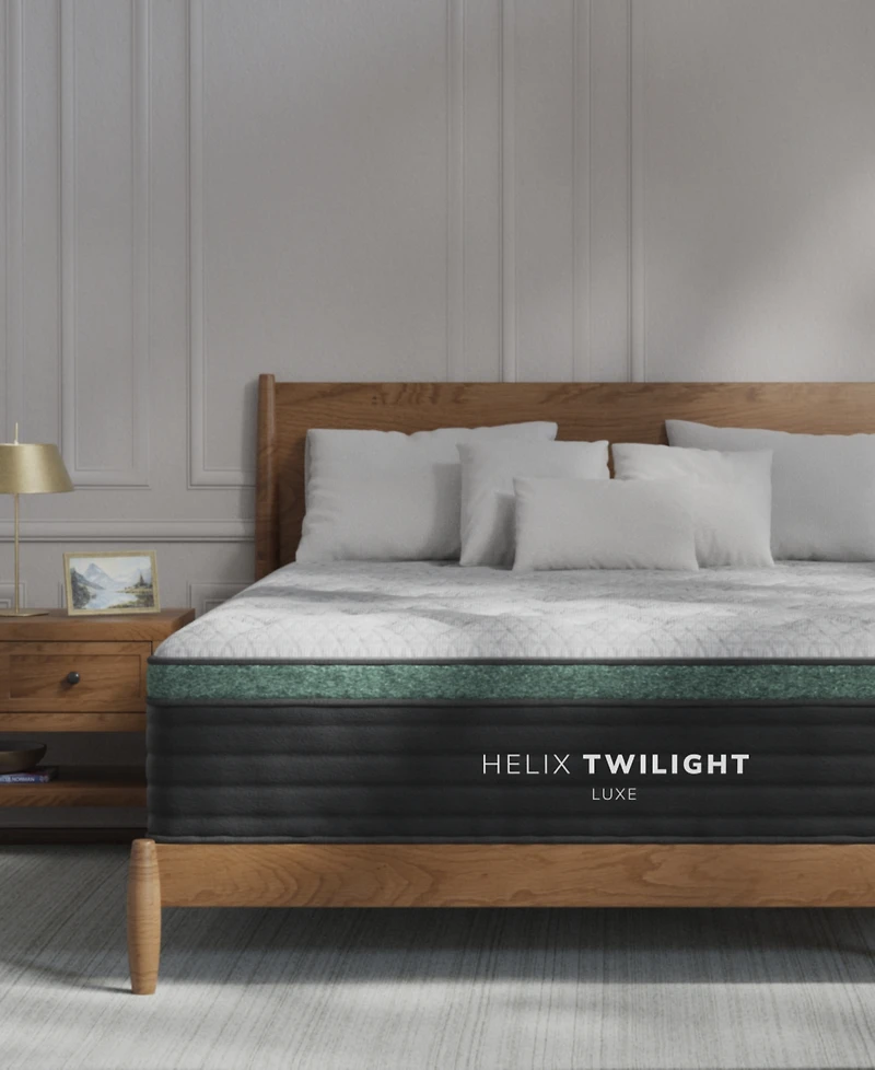 Brooklyn Bedding Helix Twilight Luxe 13.5" Firm Euro Pillow Top Mattress in a Box